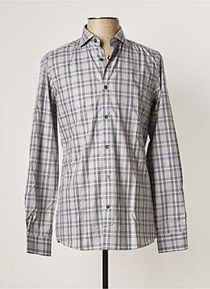 Cămașă cu mâneci lungi gri LAB bărbat