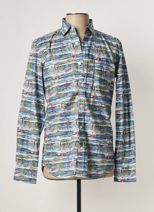 Cămașă cu mâneci lungi albastru HARTFORD bărbat