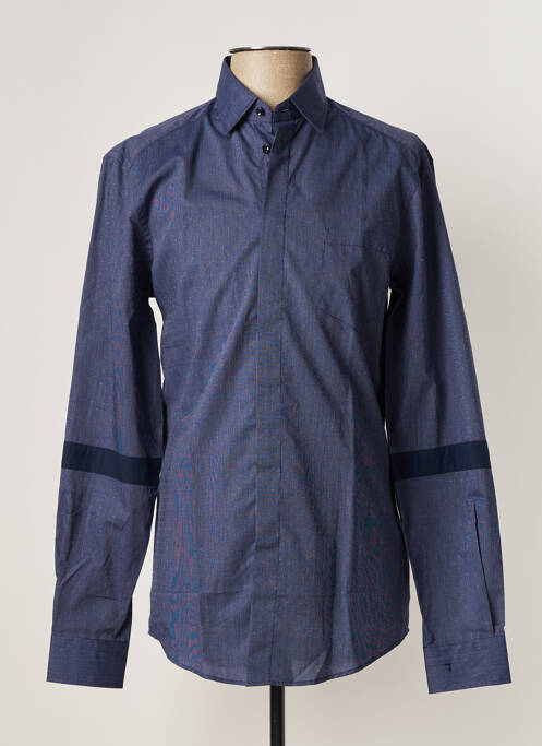 Cămașă cu mâneci lungi albastru TRUSSARDI JEANS bărbat