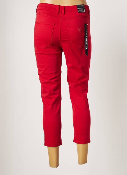 Pantalon trei sferturi elasticitate mărime normală roșu GUESS femme