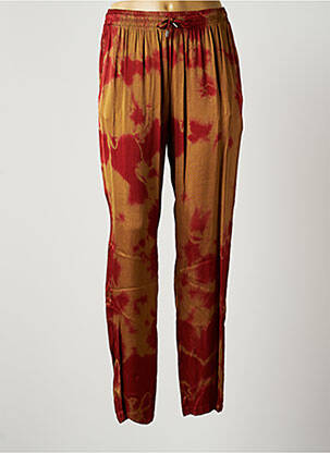 Pantalon drept maro LAUREN VIDAL femeie