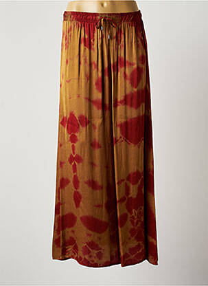 Fustă lungă roșu LAUREN VIDAL femeie