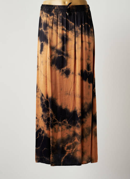 Fustă lungă portocaliu LAUREN VIDAL femeie