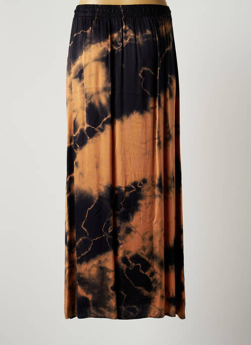 Fustă lungă portocaliu LAUREN VIDAL femeie