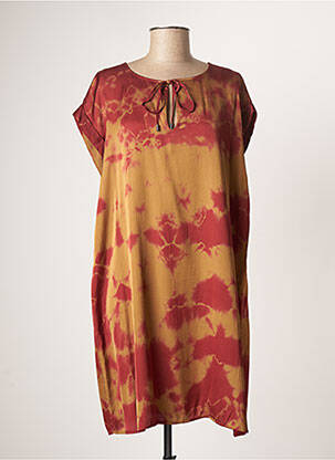 Rochie midi roșu LAUREN VIDAL femeie