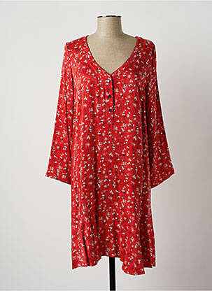 Rochie midi roșu LAUREN VIDAL femeie