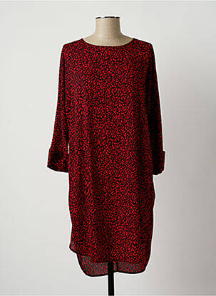 Rochie midi roșu LAUREN VIDAL femeie