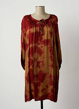 Rochie midi roșu LAUREN VIDAL femeie