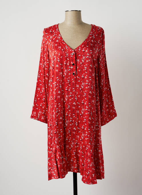 Rochie midi roșu LAUREN VIDAL femeie