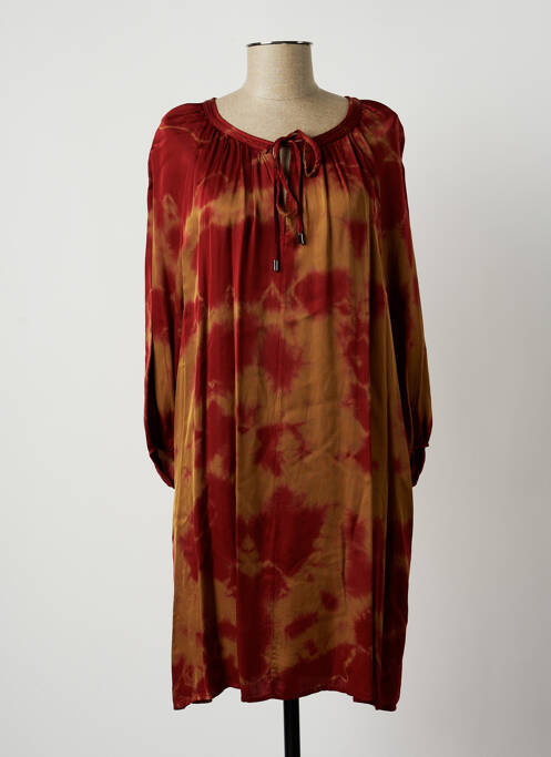 Rochie midi roșu LAUREN VIDAL femeie