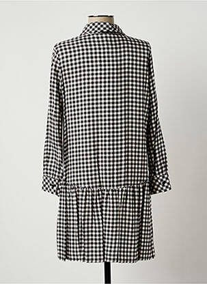 Rochie midi mâneci lungi mâneci lungi negru LAUREN VIDAL femeie