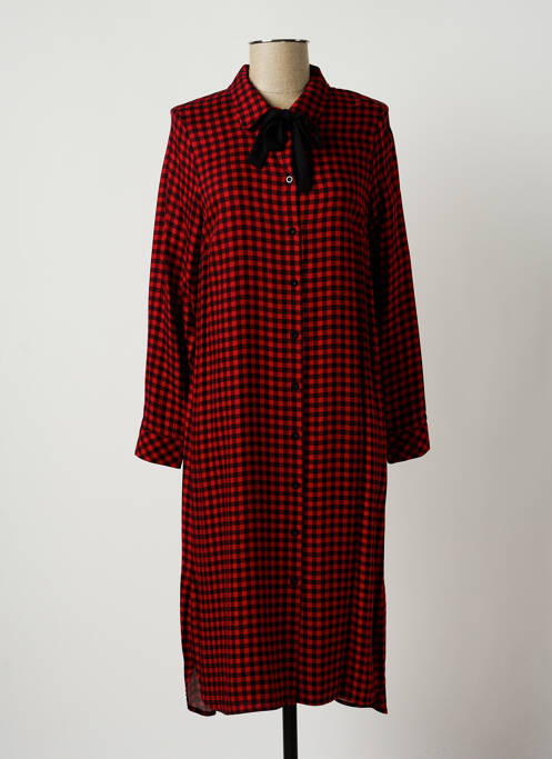 Rochie midi roșu LAUREN VIDAL femeie