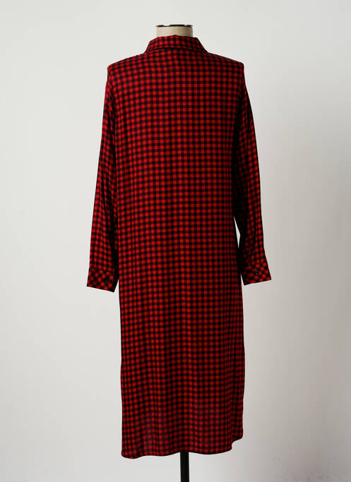 Rochie midi roșu LAUREN VIDAL femeie