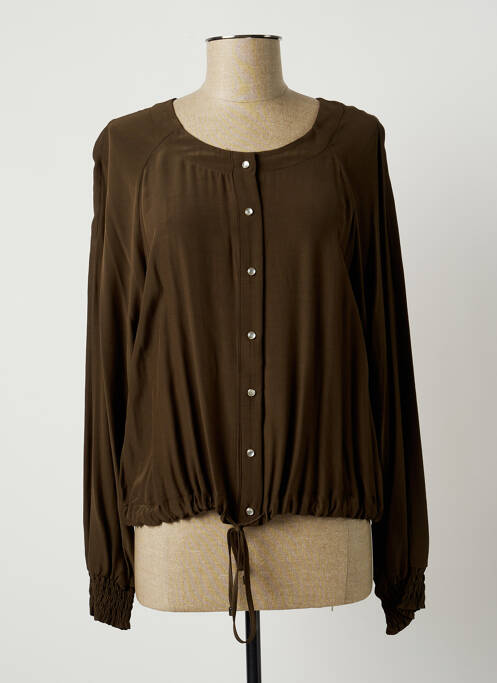 Cămașă verde LAUREN VIDAL femeie