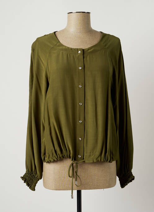 Cămașă verde LAUREN VIDAL femeie