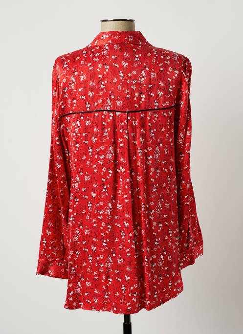 Tunică mâneci lungi roșu LAUREN VIDAL femeie