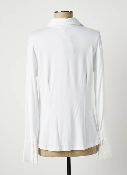 Cămașă alb LAUREN VIDAL femeie