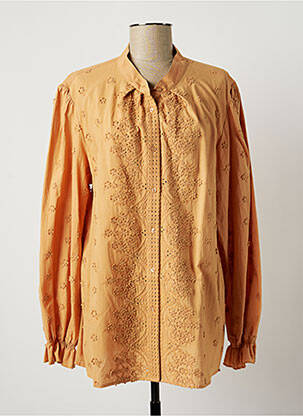 Cămașă portocaliu LAUREN VIDAL femeie