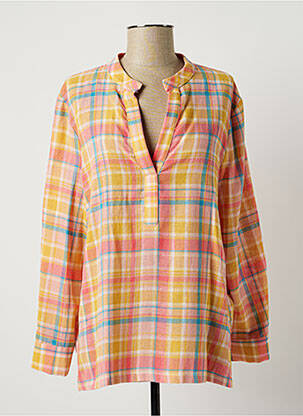 Bluză portocaliu LAUREN VIDAL femeie