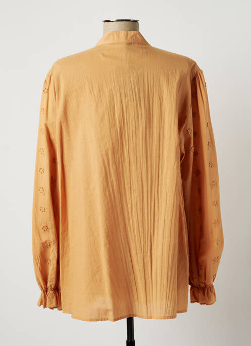 Cămașă portocaliu LAUREN VIDAL femeie