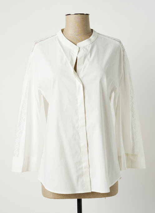 Cămașă alb LAUREN VIDAL femeie