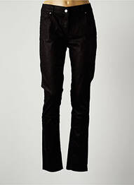 Pantalon slim elasticitate mărime normală negru LAUREN VIDAL femme