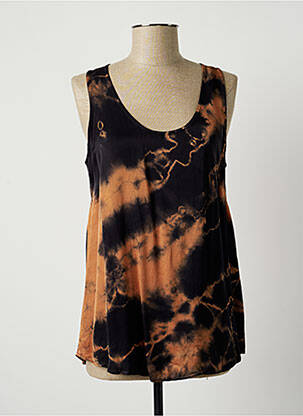 Tunică fără mâneci portocaliu LAUREN VIDAL femeie