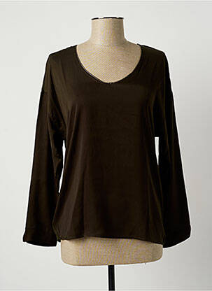 Tricou verde LAUREN VIDAL femeie