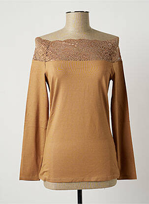 Top maro LAUREN VIDAL femeie