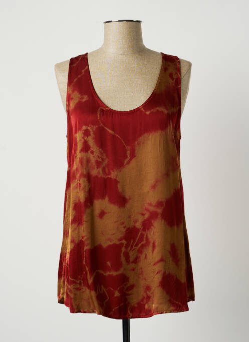 Tunică fără mâneci roșu LAUREN VIDAL femeie