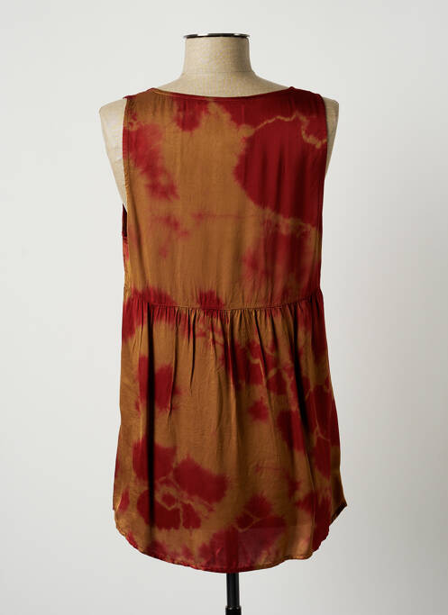 Tunică fără mâneci roșu LAUREN VIDAL femeie