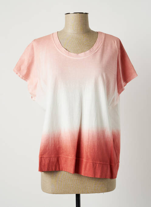 Tricou roz LAUREN VIDAL femeie