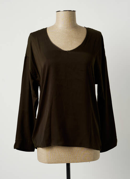 Tricou verde LAUREN VIDAL femeie