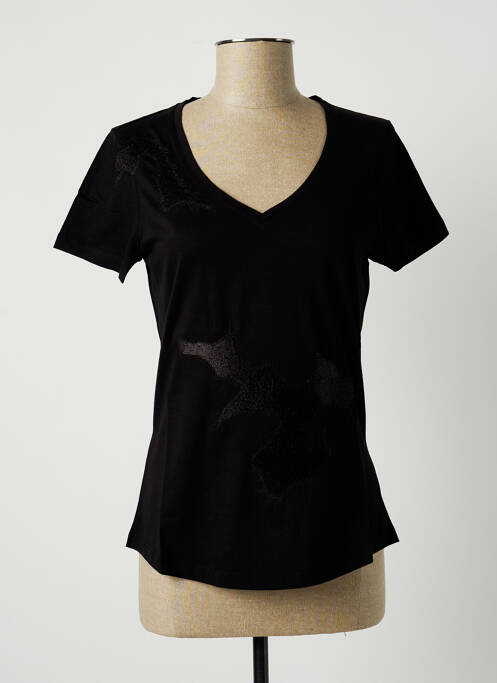 Tricou negru LAUREN VIDAL femeie