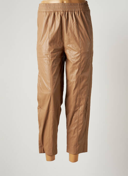 Pantalon 7/8 maro LAUREN VIDAL femeie