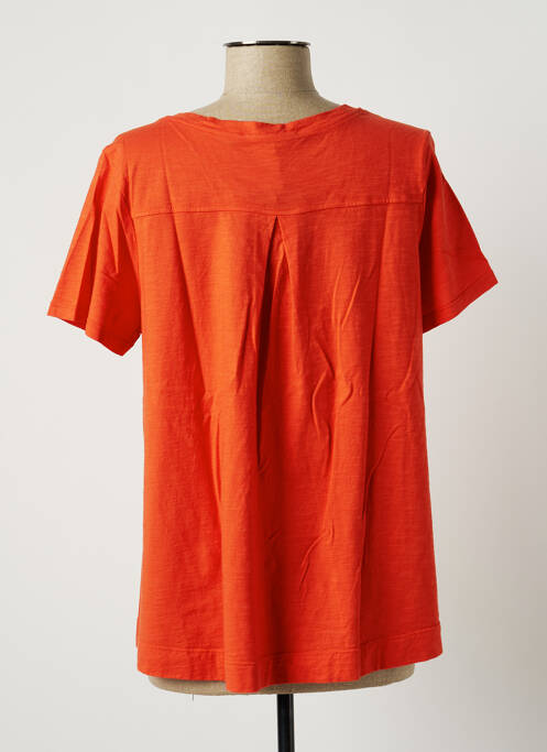 Tricou portocaliu LAUREN VIDAL femeie