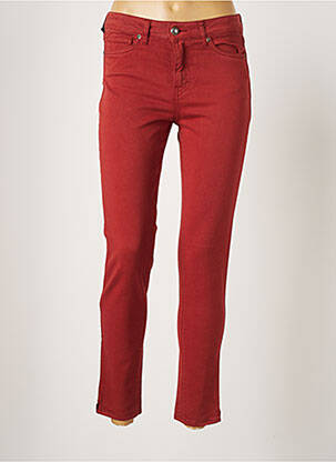 Pantalon slim portocaliu FIVE femeie