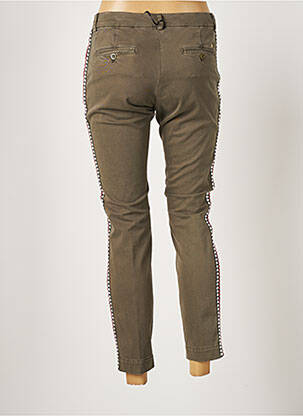 Pantalon 7/8 elasticitate mărime normală verde MASON'S femeie