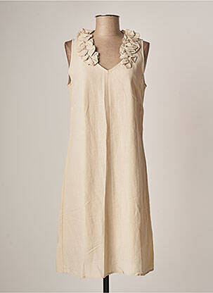 Rochie midi bej NINATI femeie