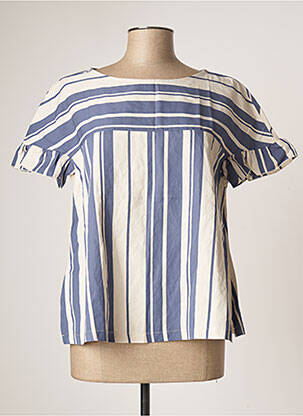 Top albastru NINATI femeie