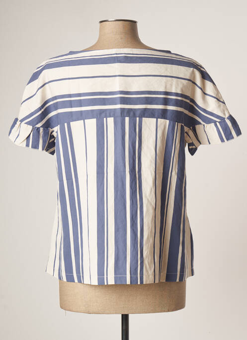 Top albastru NINATI femeie