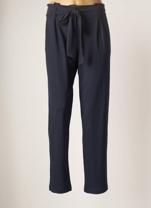 Pantalon drept albastru SEE THE MOON femeie