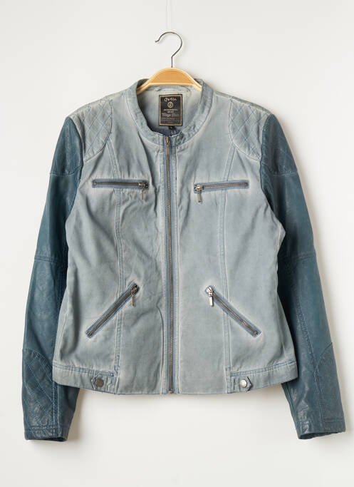 Geci din piele ecologică albastru GEISHA femeie