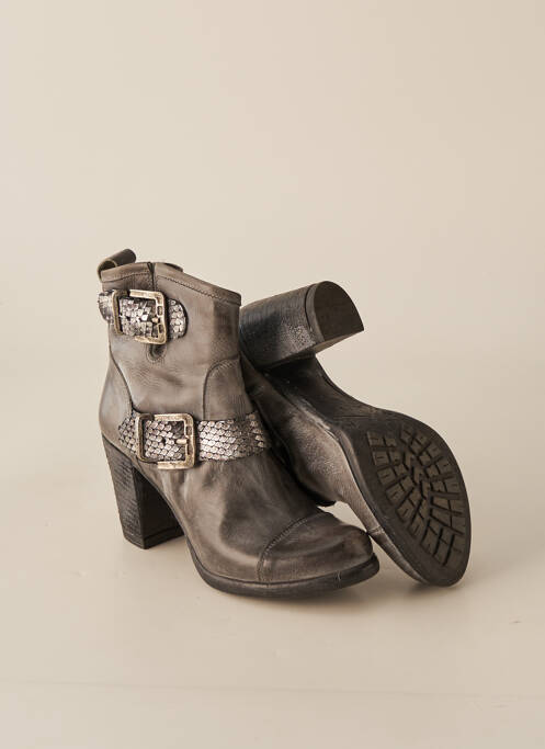 Botine/Ghete gri LIFE femeie