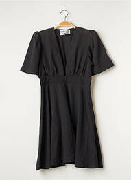 Rochie midi mâneci scurte mâneci scurte negru MAISON CLICHÉE femme