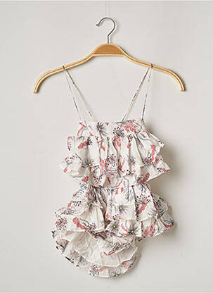 Top alb MAGALI PASCAL femeie