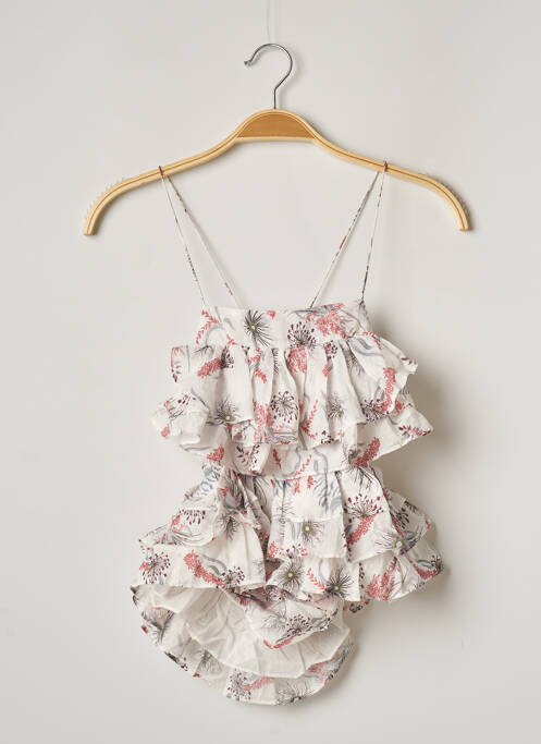 Top alb MAGALI PASCAL femeie