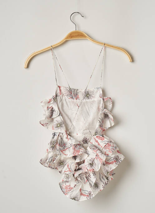 Top alb MAGALI PASCAL femeie