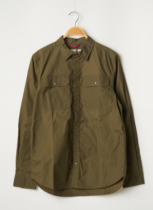 Cămașă cu mâneci lungi verde IRON AND RESIN bărbat