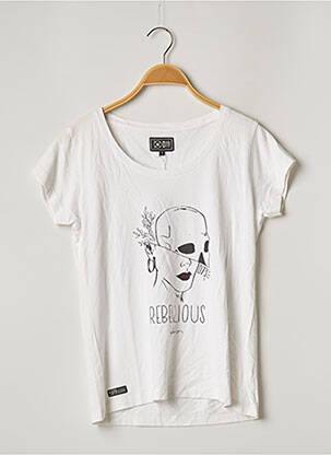 Tricou alb D73 femeie